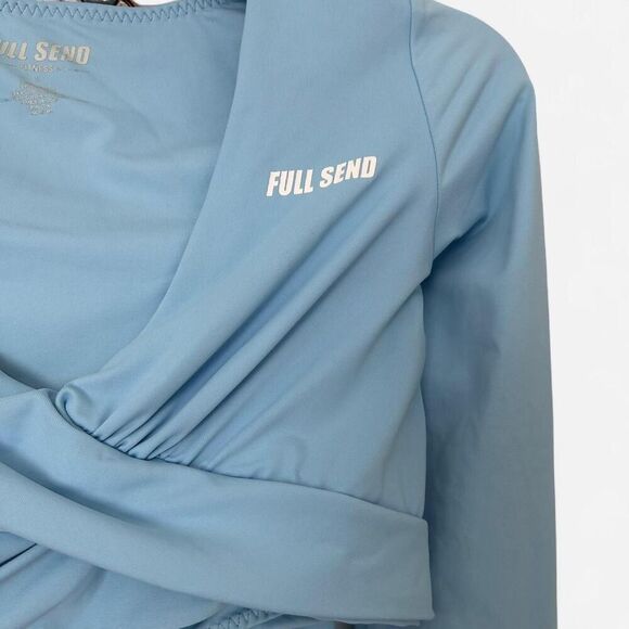 Nelk Boys Full Send Matching Set – XS V-Neck Crop Top & High-Rise Leggings - Picture 7 of 7